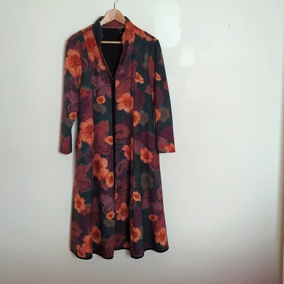 Paisley and Floral Patterned Jacket - Picture 1 of 6